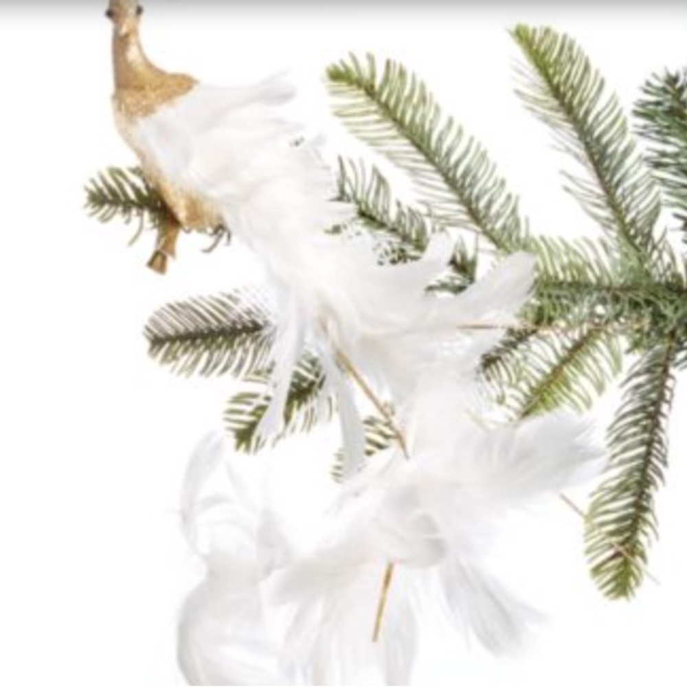 Holiday Lane Shine Bright Bird with Feather